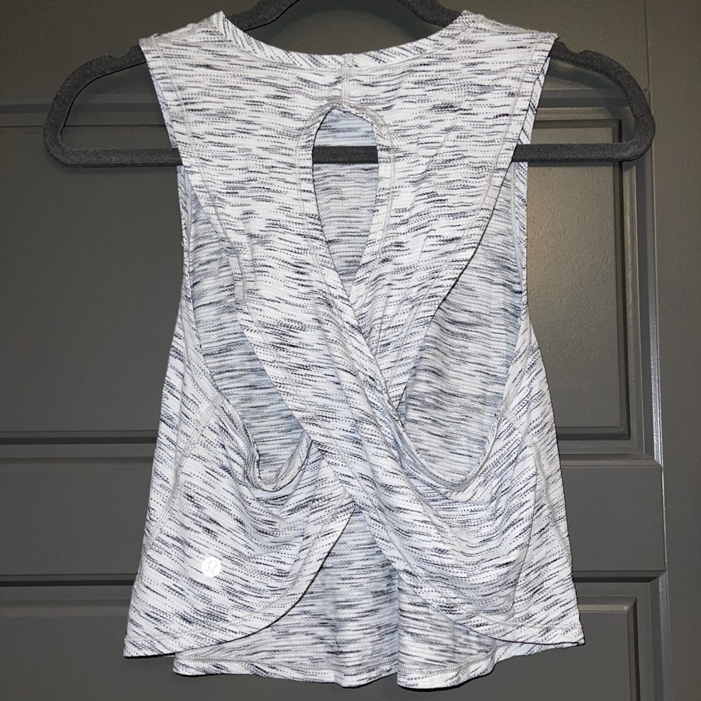 LULULEMON cross cross crop tank